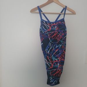 NEW SPEEDO COLORFUL ONE PIECE SWIMSUIT 🩱